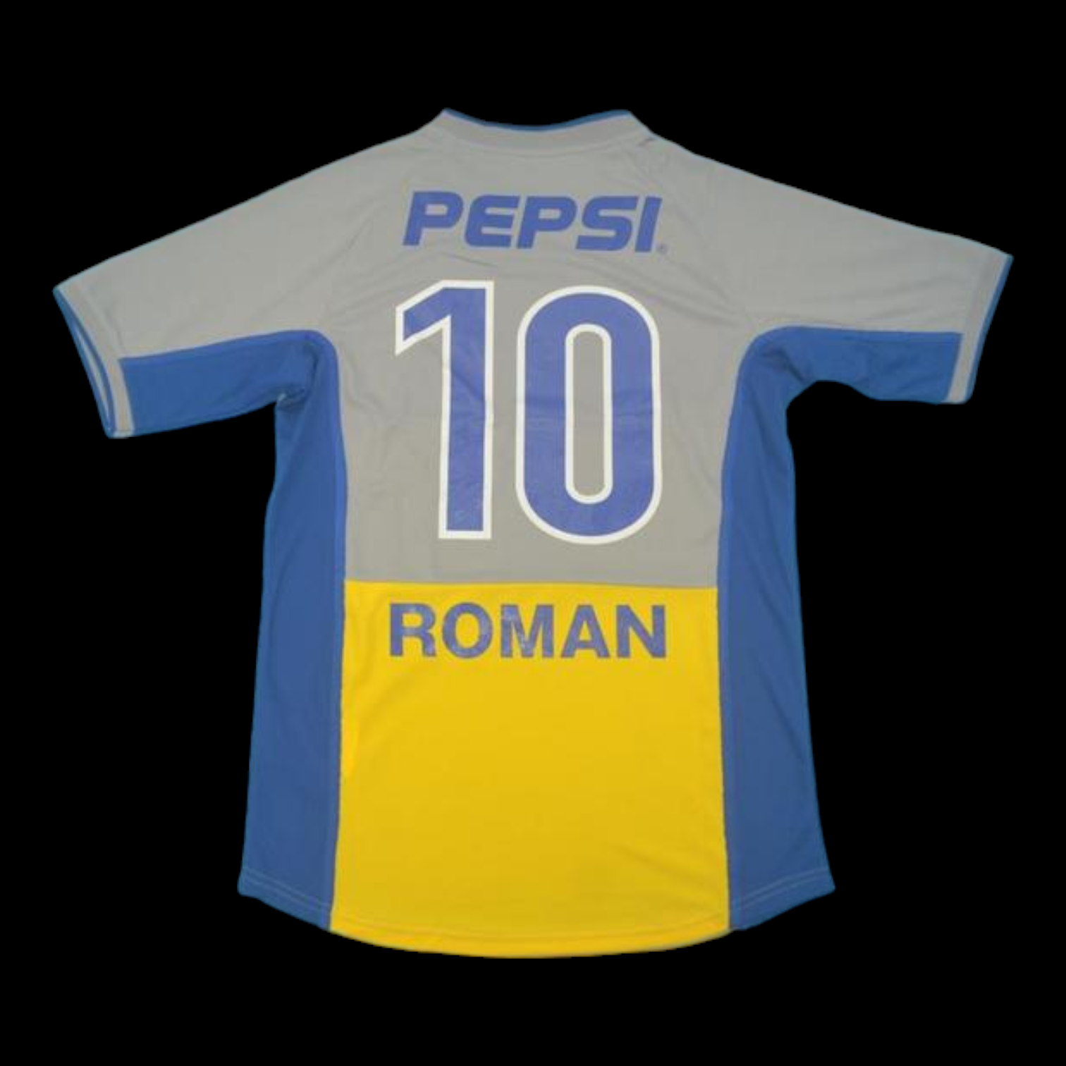 Vue arrière Boca Juniors Maillot Extérieur Rétro 2002